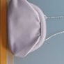 Marks and Spencer silver satin clutch bag - new Image 3