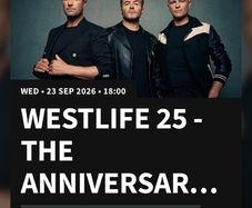 westlife ticket