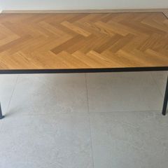Table - Solid Oak Herringbone