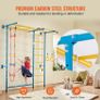 Wall Gym for Kids 7 in 1 Steel Indoor Kids Gym for Exercise Climbing Toys Image 4