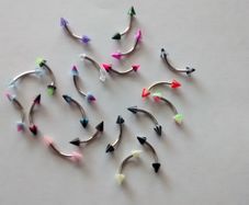 Cone Barbell Eyebrow Bars - 2 for 1 Euro
