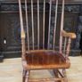 Traditional Spindle-Back Rocking Chair Image 3