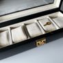 Leather travel watch case Image 2