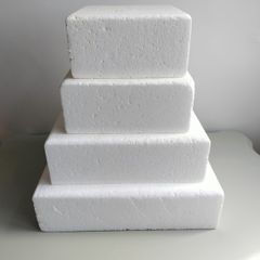 Square dummy / display cakes cake decorating