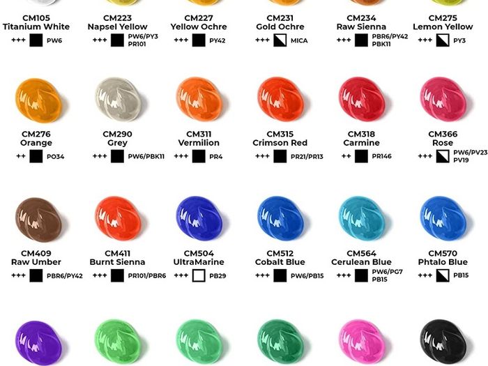 Acrylic paint Set 24 X 22ml Perfect for Canvas, Wood, Ceramic, Rock, Fabric & Crafts. Non-Toxic, Quick Dry & Vibrant Colours. Rich Pigments, Lasting Quality-Great for Beginners & Professionals (FREE POSTAGE)