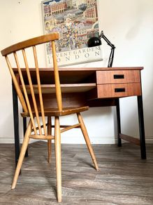 Vintage Retro Mid Century Teak Desk