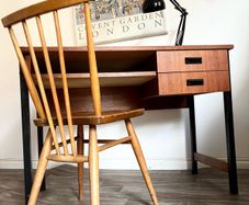 Vintage Retro Mid Century Teak Desk