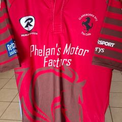 Claremorris Rugby Club Match Worn RugbyTech Rugby Union Jersey (Adult 2XL) FREE POST