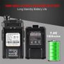 BaoFeng BF-F8+ 5W TRI-POWER Two Way Ham Radio Walkie Talkie Black Image 4