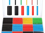 main image for ad Heat Shrink Tubing 560 Pcs Electric Insulation Tube Heat Shrink Wrap Cable Sleeve 5 Colors 12 Sizes, Rohs Certification - Eventronic