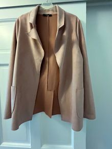 New Blush Suede Type Jacket