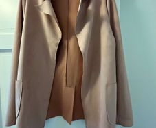 New Blush Suede Type Jacket