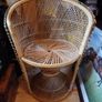 1970s Wicker Chair Image 3