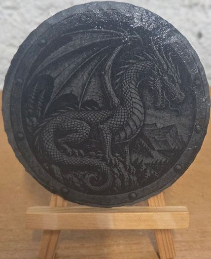 Celtic & Medieval Round Slate Coasters