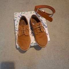 First communion shoes Size 3 and Belt