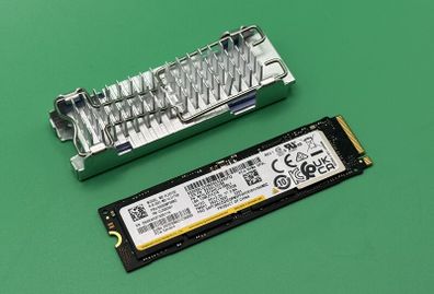 New Samsung 512gb Nvme Ssd Pcie Gen4 M.2 + Heatsink 100%