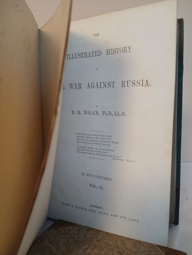 The Illustrated History of the War Against Russia by Edward Henry Nolan (2 Vol. Set) (PT276)