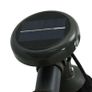 Cantilever Umbrella with LED Lights and Steel Pole 300 cm Black Image 6