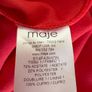 Maje stunning red dress size 8 Image 5