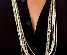 Manouk multi strand bead necklace