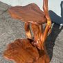 Unique Sculptural Tree Root Display Stand / Live Edge 2-Tier Table Image 5