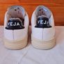 Veja v12 green logo size 5 eu 38 white leather in good condition Image 10