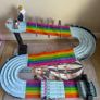 Hot Wheels Mario Kart Rainbow Road Raceway Set Image 4