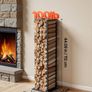 Indoor Firewood Rack, 45kg Capacity Image 2