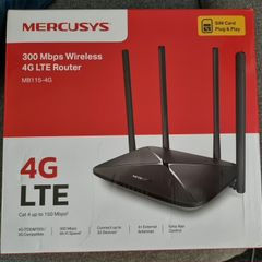 Mercusys MB115-4G 4G LTE Wi-Fi Router | Like New | Boxed