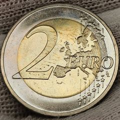 Germany 2011 D F Nordhein-Westfalen 2 Euro Coin Beautiful Uncirculated