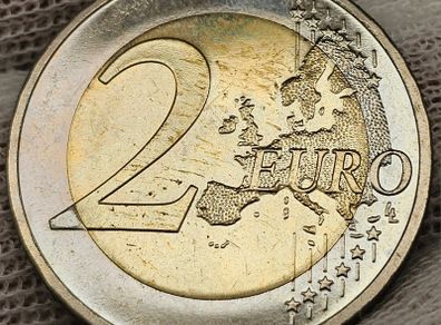 Germany 2011 D F Nordhein-Westfalen 2 Euro Coin Beautiful Uncirculated
