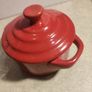 SET OF 2 Ceramic bowl and lid. New. . Image 10