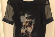 zara top size S