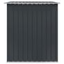 Garden Storage Shed Anthracite Image 4