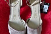 Gold Strappy Shoes