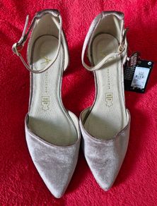 Gold Strappy Shoes