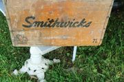 Old Smithwicks beer crate