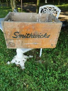 Old Smithwicks beer crate