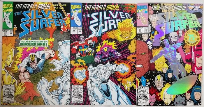 Silver Surfer #'s 70-75 Complete Set - The Herald Ordeal Parts 1-6 (1992)
