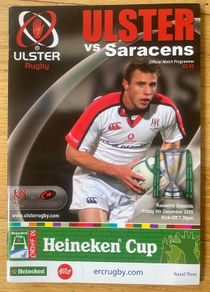 2005 Ulster v Saracens - Heineken Cup Programme
