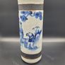 Chinese Nanking Qing Brush Pot Late 19th Century Vase SIGNED Image 3