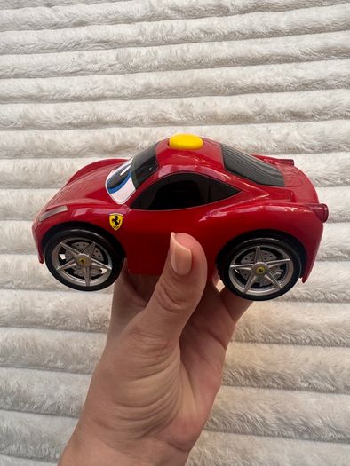 BB Junior Ferrari Car Press & Go Toy Red Kids Sports car approx. 13 cm. Length never used Please see photos