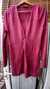 Blush Twost Front Knit
