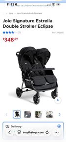 Joie Signature Estrella Double Stroller Eclipse