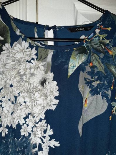 Navy blue maxi dress