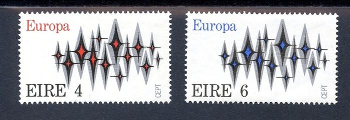 Ireland 1972 - Scott 316-317 Europa - Mint Never Hinged