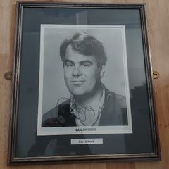 Autographed Dan Aykroyd 10x8 Photo Nicely Framed (Real Glass) Filming Memorabilia