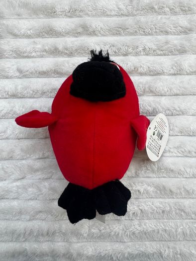 Novelty Toy World Soft Red Bird approx. 16 cm. Please see photos