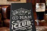 "Grumpy Old Man Club" Pop-Up RFID Wallet