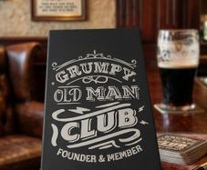 "Grumpy Old Man Club" Pop-Up RFID Wallet
